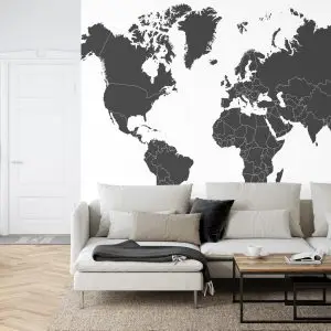 Papier Peint Carte Du Monde – Image 6