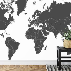 Papier Peint Carte Du Monde – Image 7