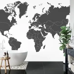 Papier Peint Carte Du Monde – Image 5