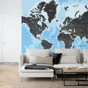 Papier Peint Carte Du Monde – Image 6