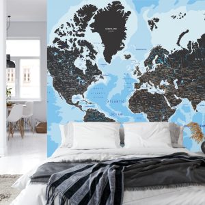 Papier Peint Carte Du Monde – Image 8