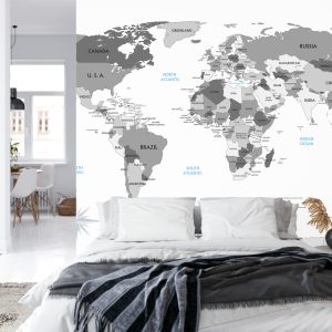 Papier Peint Carte Du Monde – Image 8