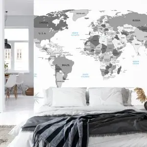Papier Peint Carte Du Monde – Image 8