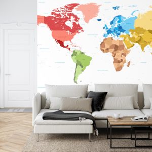 Papier Peint Carte Du Monde – Image 6