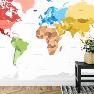 Papier Peint Carte Du Monde – Image 7