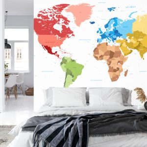 Papier Peint Carte Du Monde – Image 8