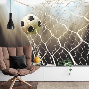 Papier Peint Ballon De Football 3D – Image 4