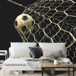 Papier Peint Football Dans Le But – Image 3