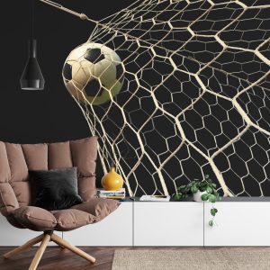 Papier Peint Football Dans Le But – Image 4