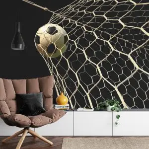 Papier Peint Football Dans Le But – Image 4
