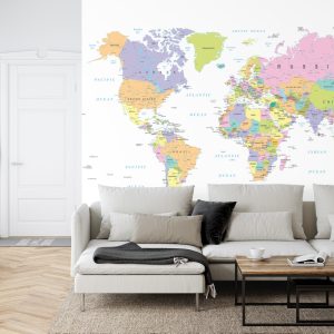 Papier Peint Carte Du Monde – Image 6