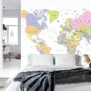 Papier Peint Carte Du Monde – Image 8