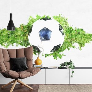 Papier Peint Ballon De Football 3D – Image 4