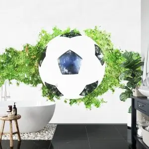 Papier Peint Ballon De Football 3D – Image 5
