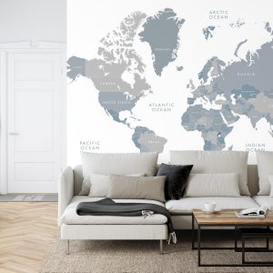 Papier Peint Carte Du Monde – Image 6