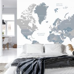 Papier Peint Carte Du Monde – Image 8