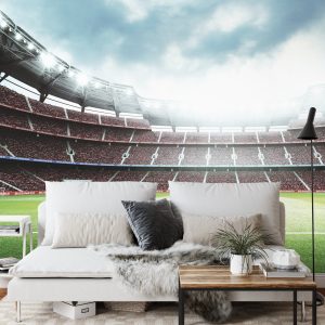 Papier Peint Stade De Football 3D – Image 3