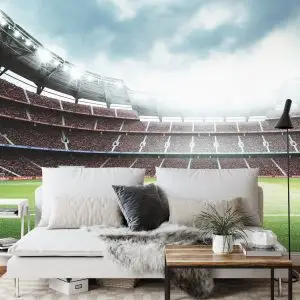 Papier Peint Stade De Football 3D – Image 3