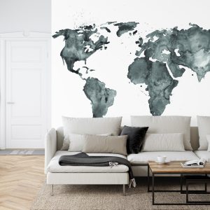 Papier Peint Carte Du Monde – Image 6