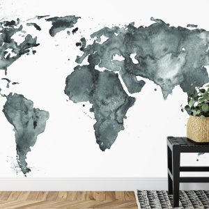 Papier Peint Carte Du Monde – Image 7