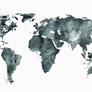 Papier Peint Carte Du Monde – Image 1