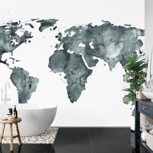 Papier Peint Carte Du Monde – Image 5