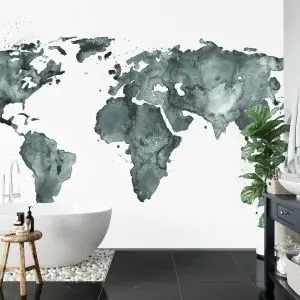 Papier Peint Carte Du Monde – Image 5