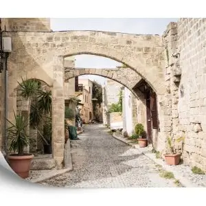 Papier Peint Rue Grecque – Image 2