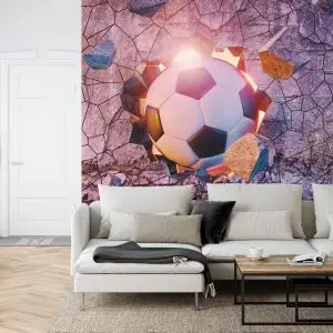 Papier Peint Ballon De Sport 3D – Image 6