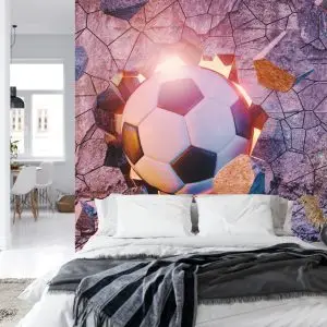 Papier Peint Ballon De Sport 3D – Image 8