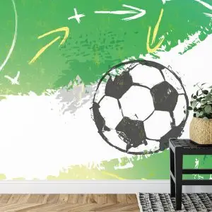 Papier Peint Ballon De Football Coloré – Image 7