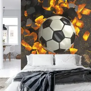 Papier Peint Ballon De Football 3D – Image 8