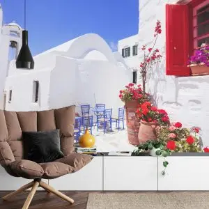 Papier Peint Rue Grecque – Image 4