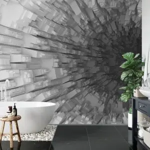 Papier Peint Tunnel Abstrait 3D – Image 5