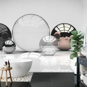 Papier Peint Boules Noires Et Blanches – Image 5