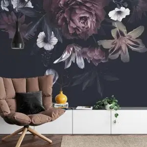 Papier Peint Pivoines Et Lys – Image 4