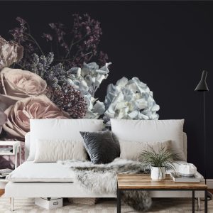 Papier Peint Bouquet De Pivoines Et De Roses – Image 3