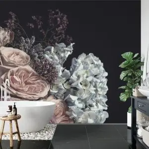 Papier Peint Bouquet De Pivoines Et De Roses – Image 5