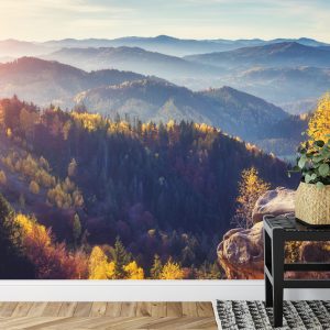 Papier Peint Paysage Montagnes Forêt – Image 7