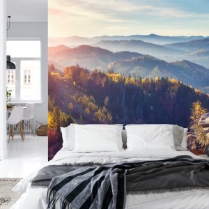 Papier Peint Paysage Montagnes Forêt – Image 8