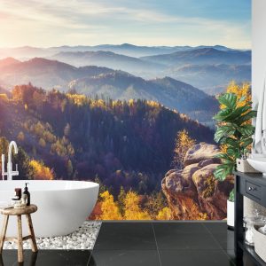 Papier Peint Paysage Montagnes Forêt – Image 5