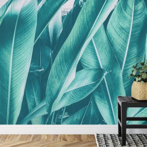 Papier Peint Feuilles Vintage Exotiques – Image 7