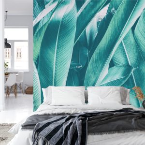 Papier Peint Feuilles Vintage Exotiques – Image 8