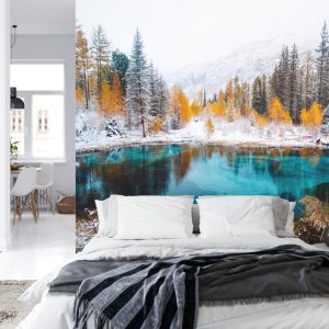 Papier Peint Paysage Montagnes Hiver – Image 8