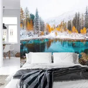Papier Peint Paysage Montagnes Hiver – Image 8