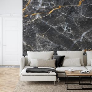 Papier Peint Marbre Dans Les Tons Gris – Image 6