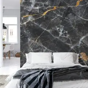 Papier Peint Marbre Dans Les Tons Gris – Image 8