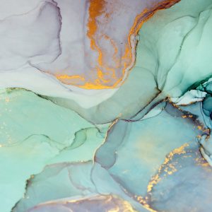 Papier Peint Marbre Ornemental Coloré – Image 1