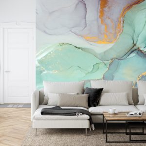 Papier Peint Marbre Ornemental Coloré – Image 6