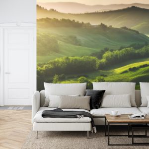 Papier Peint Paysage Champ 3D – Image 6